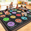 Large Classroom Rug Elementary 8x10 ft, Rug by GRAMBET