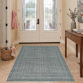 Rugxara 3x5 Washable Entryway Rug, Non Slip Boho Runner Rugs by Rugxara
