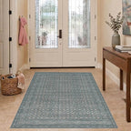Rugxara 3x5 Washable Entryway Rug, Non Slip Boho Runner Rugs by Rugxara
