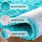 Andecor Soft Fluffy Bedroom Rugs, 4 x 6 Feet Indoor Shaggy Plush Area Rug - Image 9