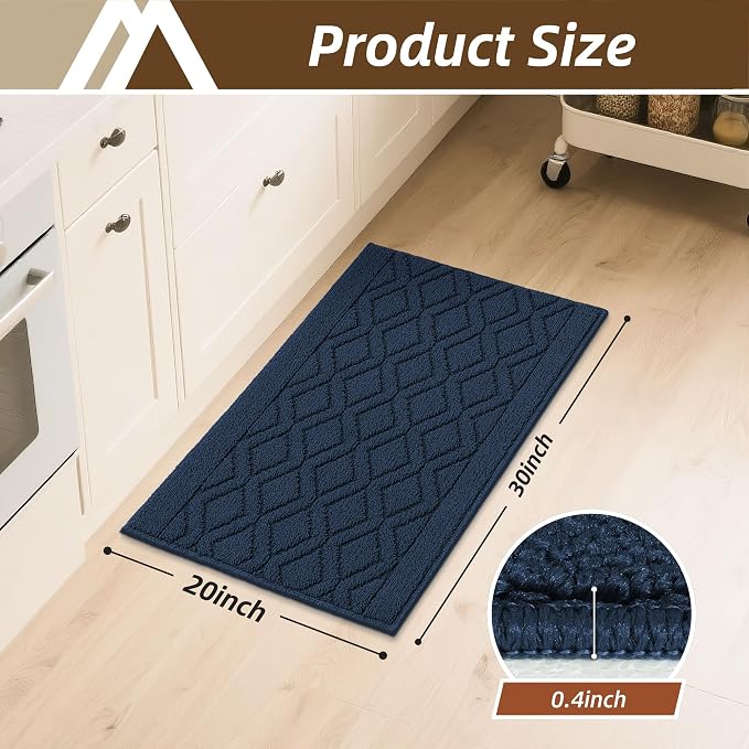 COSY HOMEER-Kitchen-Rugs-and-Mats 20"x32" Non Slip Kitchen Mats - Image 2