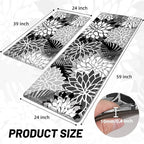 Arenarug Kitchen Mats for Floor 2PCS Cushioned Anti Fatigue Kitchen Mats - Image 2