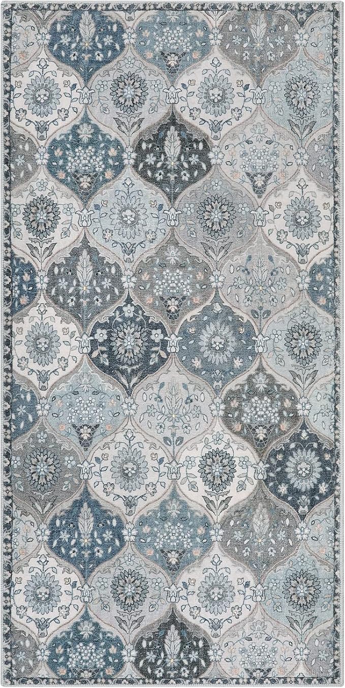 Lahome Moroccan Trellis Small Area Rug, 2x4 Rugs - Image 2