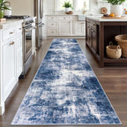 IOHOUZE Abstract Runner Rug 3x12 Ft Washable Runners - Image 2