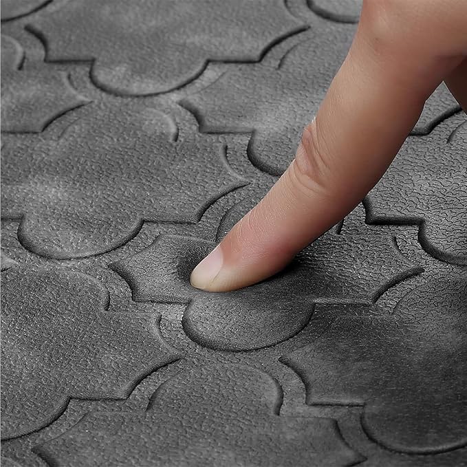WISELIFE Kitchen Mat Cushioned Anti Fatigue Floor Mat, Thick Non Slip Water - Image 5