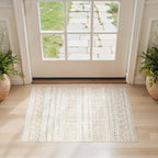 cotiled Washable 2x3 Entryway Rug: Washable Boho Rugs - Image 2