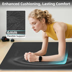 Extra Large Yoga Mat – 72"x48" or 78"x57", 1/4"–1/2" Thick Mat - Image 4