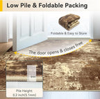 RELEANY Washable Area Rugs 2'x6' Non-Slip Modern Abstract Soft - Image 8