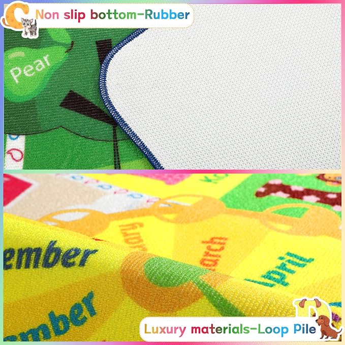Chicrug Educational Kid Area Rug - Image 6