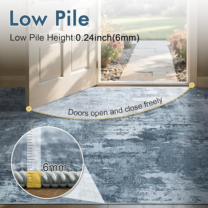 9x12 Ft Extra Large Washable Area Rugs - Image 8