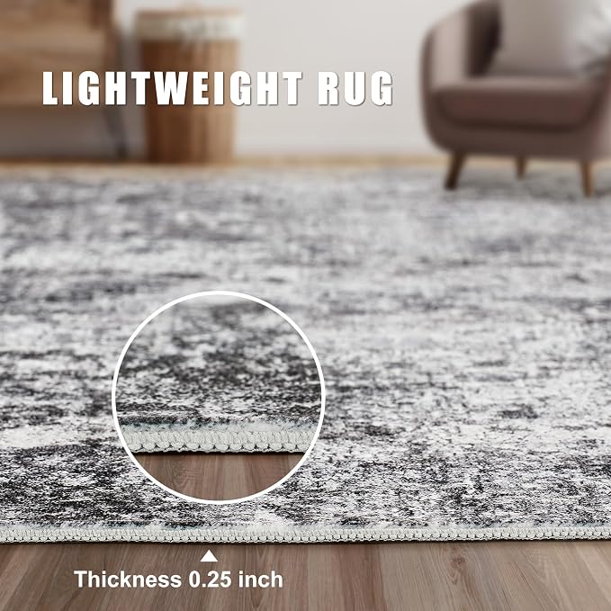 DMOYEST Square Area Rug Living Room Rugs - Image 6