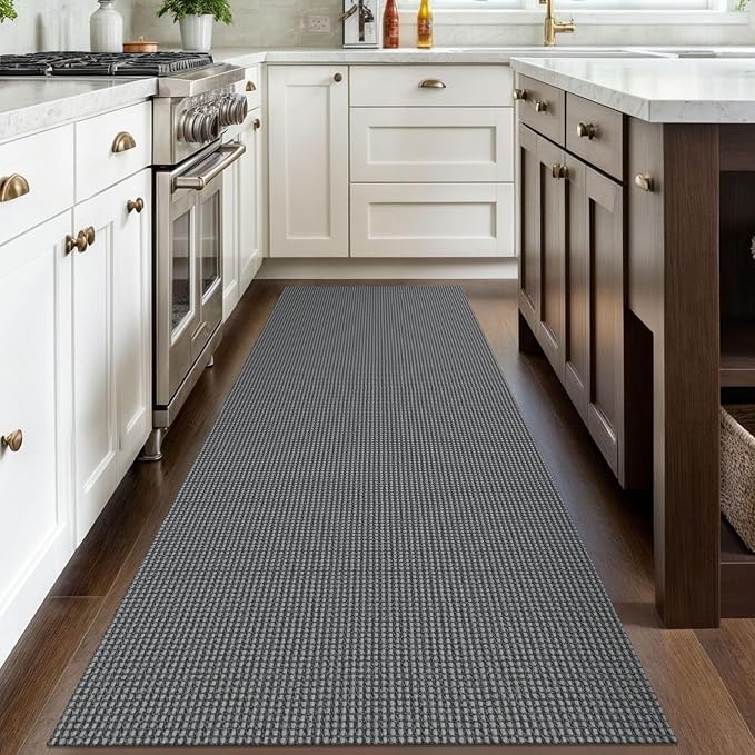 IOHOUZE Washable Runner Rug 3x8 Non Slip Rubber Backed Wide Hallway Runner - Image 7