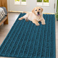 Smiry Dog Door Mat for Muddy Paws 47x32, Absorbent Dirt Trapper, Non-Slip by Smiry