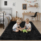 Fluffy 4x6 Area Rugs for Living Room Bedroom: Ultra Soft Shag Rug Non-Slip - Image 7