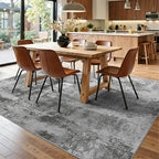 4x6 Ft Area Rugs for Living Room, Soft Non-Slip Washable Rugs Modern Abstract - Image 9