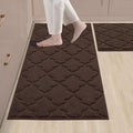 COSY HOMEER Soft Kitchen Rugs for in Front of Sink Super Absorbent Kitchen by COSYHOMEER