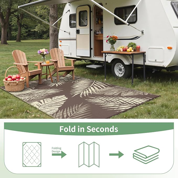 GENIMO Outdoor Rug 6' x 9' Waterproof - Image 7