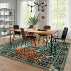 Moynesa Tiger Washable Rugs, 8x10 Area Rugs - Image 7