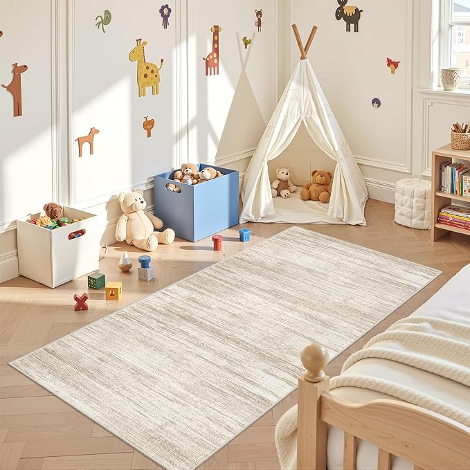 3x6 Runner Rug Non Slip, Thin Entryway Washable Rug - Image 3
