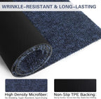Front Door Mat Indoor Outdoor Entrance, Absorbent Door Mats and Muddy Doormats - Image 3