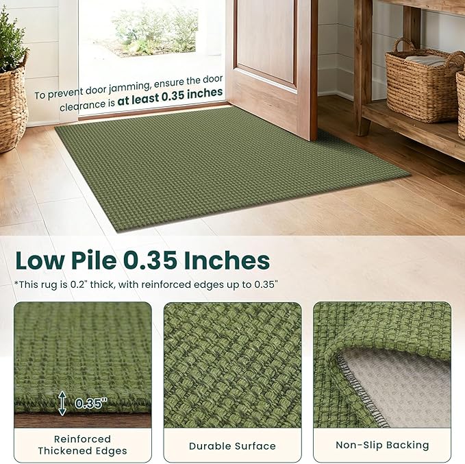 KOZYFLY 3x20 Runners Rugs for Hallway, Extra Long Washable Runner Rug, Non Slip - Image 4
