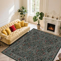 9x12 Washable Area Rugs for Living Room, Stain Resistant Vintage Rugs for by Unknown