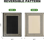 RURALITY Outdoor Rug 9x12 Waterproof - Image 2