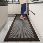 PADOOR Non Slip Kitchen Rugs Sets of 2 by PADOOR