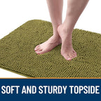 OLANLY Dog Door Mat for Muddy Paws 32x20, Absorbs Moisture and Dirt, Absorbent - Image 4