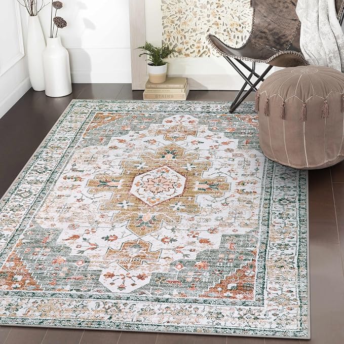 Moynesa Ultra-Thin Washable Area Rug by Moynesa