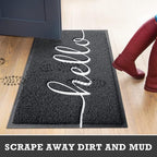 CozyBounty Door Mat Hello Mats Outdoor Indoor Non-Slip Doormat - Image 7