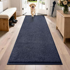 PURRUGS Dirt Trapping Door Mat 31.5" x 70", Non-Slip Machine Washable Entryway by PURRUGS