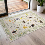 Small 2x3 Area Rugs for Entryway: Washable Kitchen Runner Rug Non Slip Soft Low - Image 8