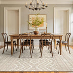 Miukiki 6x9 Area Rug for Living Room Moroccan Washable Rugs Non Slip Indoor - Image 8