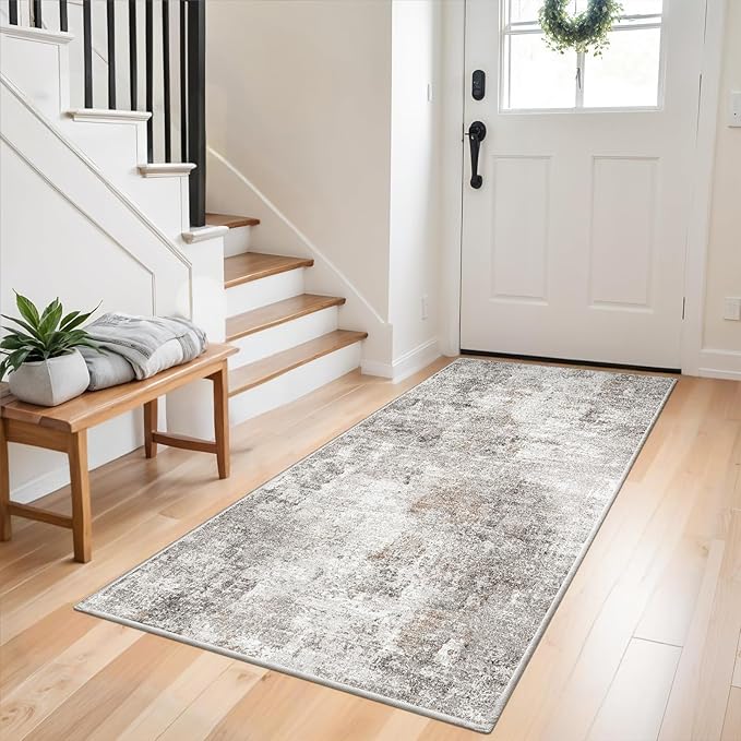 Washable 3x5 Entryway Rug by ZHXXUJ