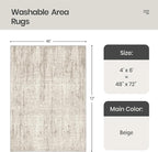 Valenrug Washable Rug 4x6 - Image 2