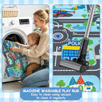 Capslpad Kids Rug Educational Learning Rug 6.6' x 9.8' Classroom Carpet Traffic - Image 7