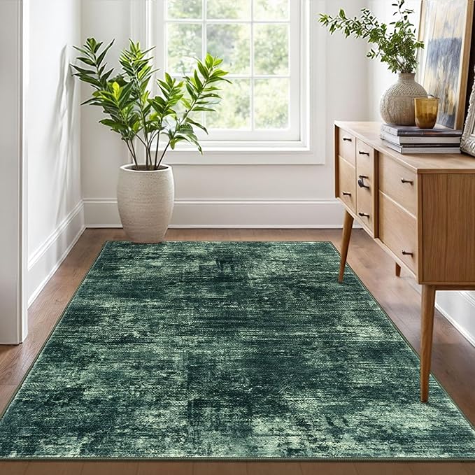 IOHOUZE Abstract Area Rug 4x6 Ft Washable Rugs - Image 9