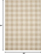 Garland Rug Country Living – Checkered Buffalo Plaid Design, Non-Slip Rubberback - Image 3