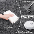 5x7 Fluffy Fuzzy Area Rug for Living Room Bedroom, Ultra Soft Rugs for Living - Image 4
