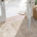 Washable Entryway 2x3 Area Rug: Small Abstract Kitchen Rugs - Image 5