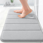 OLANLY Memory Foam Bath Mat 35x16, Super Soft Absorbent Bathroom Rugs, Quick Dry by OLANLY