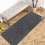 PURRUGS Dirt Trapping Door Mat 24" x 59", Non-Slip Machine Washable Entry Rug by PURRUGS