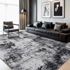 Rugflix 6x9 Area Rugs for Living Room, Washable Large Rug Stain-Resistant Low - Image 9