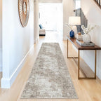 2x8 Washable Non-Slip Hallway Runner Rug – Modern Abstract Soft Carpet - Image 3
