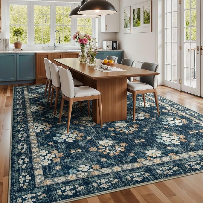 Lessymo Large Area Rugs 9x12 for Living Room, Soft Washable Rug for Bedroom - Image 3