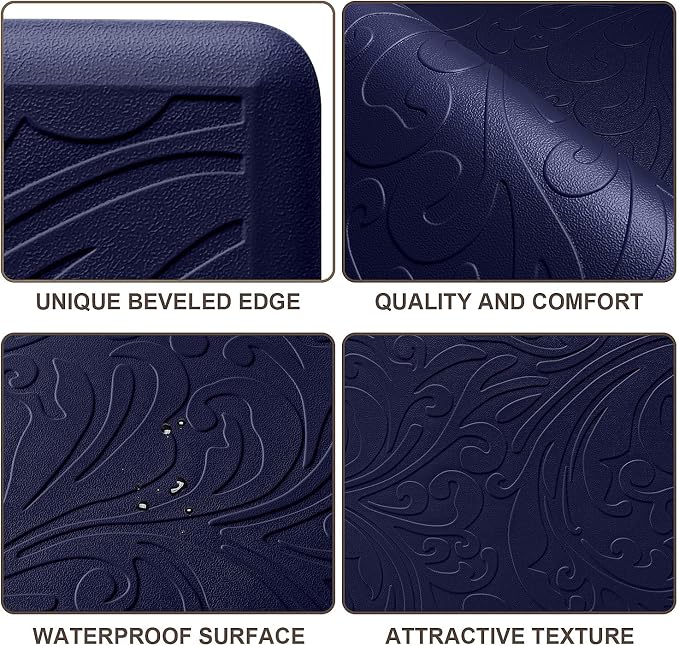 KMAT Kitchen Mat Cushioned Anti-Fatigue Waterproof Non-Slip Standing Mat - Image 5