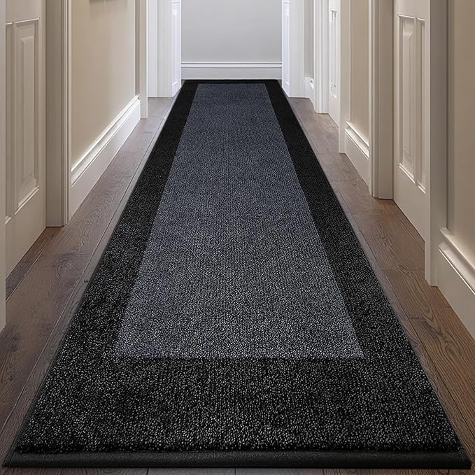 Machine Washable Runner Rug 32" x 120", Non Slip Kitchen Mat by Unknown