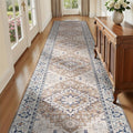Lofus 2'6"x14' Runner Rug for Hallways, Washable Kitchen Rugs, Non-Slip Rugs by Lofus