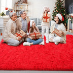 Chicrug Soft Area Rugs for Bedroom Living Room Plush Fluffy Rug 4x6 Feet - Image 7
